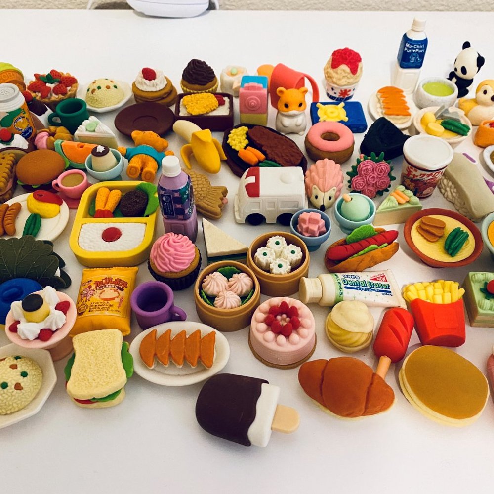 Iwako Japanese erasers